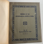 Herzfeld E. Memoirs of the Archeological Survey of India. No. 38. Kushano-Sasanian Coins. Calcutta 1930. Cloth with gilt title on spine, pp. 51, VI, b...