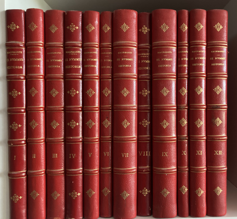 Magnaguti A. Ex Nummis Historia - Complete Set Voll. 12 - Vol. I Monete Greche. ...