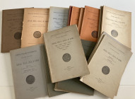 Martinori E. Annali della Zecca di Roma. Voll. XX. I) Paolo II. Roma 1917. Softcover, pp. 63, b/w illustrations. II) Paolo III. Roma 1917. Softcover, ...