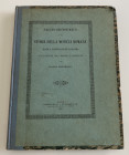 Pizzamiglio D.L. Saggio Cronologico ossia Storia della Moneta Romana dalla fondazione di Roma alla caduta dell' Impero D'Occidente. Roma 1867. Half cl...