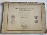 Sear D.R. The Emperors Rome and Bizantium Chronological and Genealogical Tables for History Students and Coin Collectors. London Seaby 1981. Softcover...