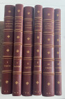 Sella P. (a cura) 6 Voll. 3 of text and 3 of plates.I Sigilli dell' Archivio Vaticano (Inventari dell'Archivio Segreto Vaticano) Città del Vaticano 19...