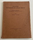 Sylloge Nummorum Graecorum – The Collection of The American Numismatic Society. Part I Etruria-Calabria. The American Numismatic Society, New York 196...