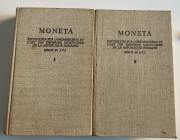 Zehnacker H. 2 Voll. Moneta Recherches subl' Organisation et l' Art des emissions Monetaires de la Republique Romaine (289 – 31 av. J.C.) Roma 1973. C...