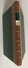 Baranowsky M. Fixed price list. Milano 1928-29. Half leather with gilt title on spine, (Original cover preserved). Prima Parte - pp. 20, lots 792, VI ...