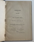 Bourgey M.E. Boudin M.E. Monnaies des Papes Paris 15-16 Juin 1914. Full cloth, pp. 61, lots 660, XII b/w plates. Good condition.
