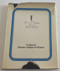 Calicò X. & F. Catalogo de Monedas Antiguas de Hispania. Barcelona, 18-19 June 1979. Hardcover with gilt title on spine and cover, dust jacket, pp. 17...