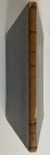 Hamburger L. Vierteltaler. Frankfurt 30 Juni 1924. Half Leather with gilt title on spine, pp. 40, lots 1013, 26 b/w plates. Good condition.
