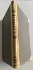 Hamburger L. Sammlung Adolf Iklè St. Gallen. Schweizer Munzen. Frankfurt 15 Oktober 1928. Half Leather ,with gilt title on spine, pp. 122, lots 2633, ...
