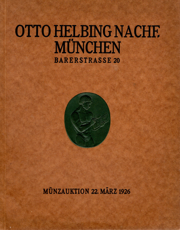 HELBING O. NACHF. – Auktion 49. Munchen, 22 – Marz, 1926. Sammlung (Hauptmann Ph...