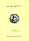 LEU NUMISMATIK AG. - Auktion 65. Zurich, 21-22 - Mai, 1996. Antike munzen. Kelten, griechen, roman. Wolkerwanderung ,byzanz, literatur, islam. Pp. 187...