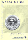 LEU NUMISMATIK LTD. - Auction 76. Zurich, 27 - October, 1999. Greek Coins. Pp. 109, lots 228, ill with enlargements in the text. ril and excellent con...
