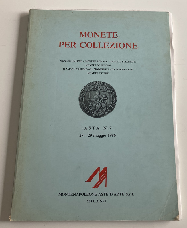 Montenapoleone Asta No. 7 Monete per Collezione, Monete Greche, Monete Romane, M...