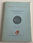 Montenapoleone Asta No. 9. Monete di Zecche Italiane. Monete Medioevali e Contemporanee, Monete Coniate da Italiani all' Estero, Monete del Regno d'It...