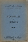 PAGE A. - Paris, 18\19 – November, 1929. Catalogue des monnaies grecques et romaines. Monnaies francaise, merovingiennes et capetiennes ecc. ecc. de l...