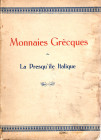 RATTO R. - Lugano, 25\26 - Janvier, 1926. Monnaies Grecques. Riche collection specialisee dans les villes de la Presqu'ile Italique. pp. 74, nos. 828,...