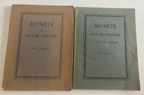 Ratto R. 2 Catalogues. Monete di Zecche Italiane. Monete Italiane Medioevali e Moderne. Provenienti dalla Collezione Giuseppe Martini di New York e di...