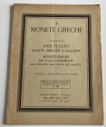 Ratto R. Fixed price list. X. Monete Greche. Assi Italici. Monete Iberiche e Galliche. Monete Greche dell' Italia Continentale, dall'Etruria alla Zecc...