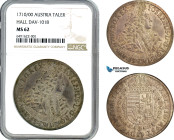 Austria, Joseph I, Taler 1710/00, Hall Mint, Silver, Dav-1018, Old cabinet toning! NGC MS62