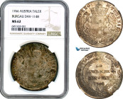 Austria, Maria Theresia, Taler 1766 Burgau Type, Günzburg Mint, Silver, Dav-1148, Very lustrous, NGC MS62