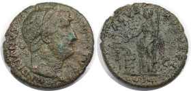 Römische Münzen, MÜNZEN DER RÖMISCHEN KAISERZEIT. Hadrianus (117-138 n. Chr) As 125-127 n. Chr. (11,05 g. 28,5 mm) Vs.: HADRIANVS AVGVSTVS, Kopf mit L...