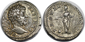 Römische Münzen, MÜNZEN DER RÖMISCHEN KAISERZEIT. Septimius Severus (193-211 n. Chr). Denar 197-200 n. Chr. 3,42 g. 19,0 mm. Vs.: SEVERVS AVG PART MAX...