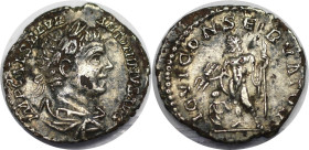 Römische Münzen, MÜNZEN DER RÖMISCHEN KAISERZEIT. Elagabalus 218-222 n. Chr.?? Denar (2,34 g. 18 mm) Vs.: IMP CAES M AVR ANTONINVS AVG, drapierte Büst...