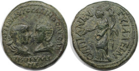 Römische Münzen, MÜNZEN DER RÖMISCHEN KAISERZEIT. Thrakien, Anchialus. Gordianus III. Pius und Tranquillina. Ae 27, 238-244 n. Chr. (9.60 g. 26.5 mm) ...