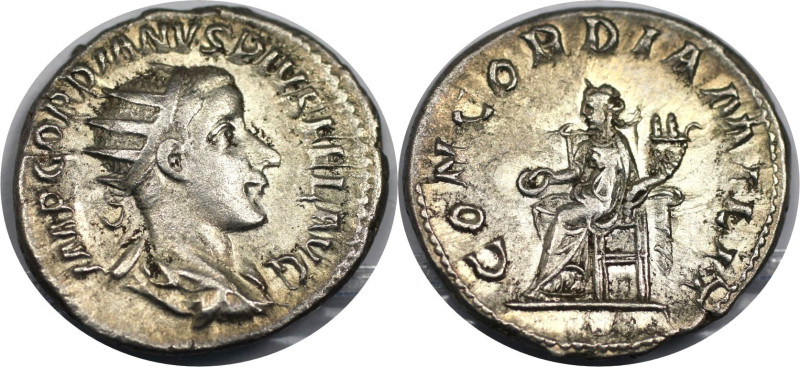 Römische Münzen, MÜNZEN DER RÖMISCHEN KAISERZEIT. Gordianus III. (238-244 n. Chr...