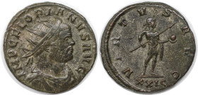 Römische Münzen, MÜNZEN DER RÖMISCHEN KAISERZEIT. Florianus. Antoninianus 276 n. Chr. (3.62 g. 21 mm) Vs.: IMP C FLORIANVS AVG, Büste mit Strahlenkron...