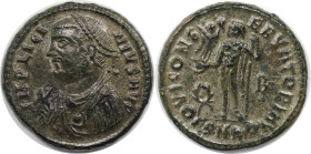 Römische Münzen, MÜNZEN DER RÖMISCHEN KAISERZEIT. Licinius I. (308-324 n. Chr). Follis 317-320 n. Chr. (3.09 g. 19 mm) Vs.: IMP LICINIVS AVG, Drapiert...