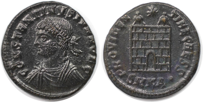 Römische Münzen, MÜNZEN DER RÖMISCHEN KAISERZEIT. Constantinus II. (337-340 n. C...