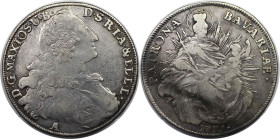Altdeutsche Münzen und Medaillen, BAYERN / BAVARIA. Maximilian III. Joseph (1745-1777). Taler 1771 A. Silber. Sehr schön