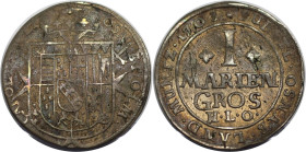 Altdeutsche Münzen und Medaillen, OSNABRÜCK, BISTUM. Karl von Lothringen (1698-1715). 1 Mariengroschen 1703 HLO, Osnabrück. Kennepohl 323. Sehr schön-...