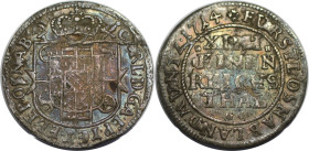 Altdeutsche Münzen und Medaillen, OSNABRÜCK, BISTUM. Karl von Lothringen (1698-1715). 1/14 Taler 1714 GG, Koblenz. Kennepohl 333. Sehr schön. Patina. ...