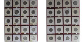 Deutsche Münzen und Medaillen ab 1945, Lots und Samllungen. BUNDESREPUBLIK DEUTSCHLAND. Lot von 20 münzen (1950-1958). 7х1 Mark 1950, 1х1 Mark 1955, 6...