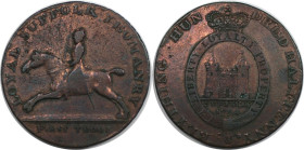 Europäische Münzen und Medaillen, Großbritannien / Vereinigtes Königreich / UK / United Kingdom. Suffolk Blything Half Penny Token 1794. Kupfer. Sehr ...