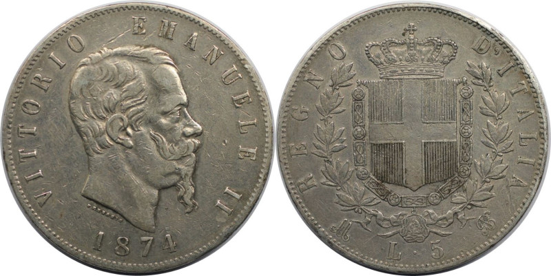 Europäische Münzen und Medaillen, Italien / ItaIy. Vittorio Emanuele II. (1861-1...