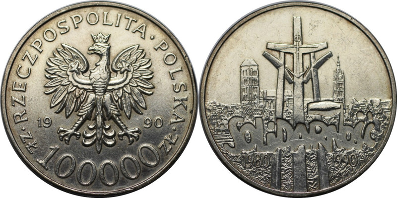 Europäische Münzen und Medaillen, Polen / Poland. 10 Jahre Gewerkschaft 'Solidar...