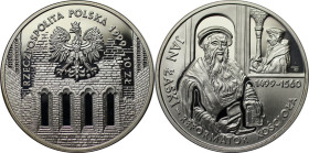 Europäische Münzen und Medaillen, Polen / Poland. Jan Laski (1490-1560). 10 Zlotych 1999. 14,14 g. 0.925 Silber. 0.42 OZ. KM Y# 364. Polierte Platte