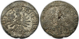 Europäische Münzen und Medaillen, Polen / Litauen. Sigismund III. Vasa (1587-1632). Szelag (Shilling) 1623, Vilnius. Silber. Kopicki 3459. Sehr schön...