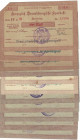Banknoten, Deutschland / Germany, Lots und Sammlungen. Notgeld, Braunschweig Herzogliche Leihhauskasse. 4, 6, 10, 20, 30, 40, 50, 150, 200, 300, 500 M...