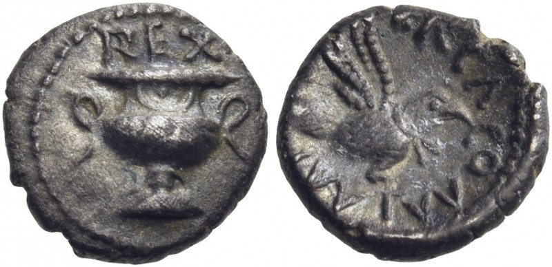 CELTIC, Britain. Atrebates & Regni. Verica, circa AD 10-40. Minim (Silver, 8 mm,...