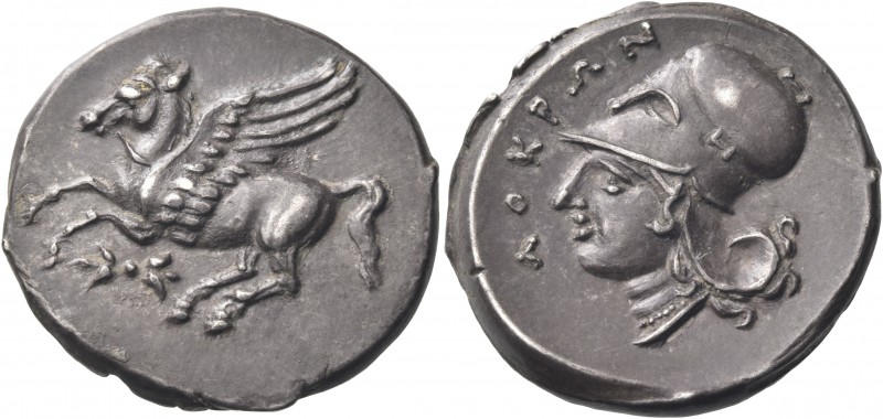 BRUTTIUM. Lokroi Epizephyrioi. Circa 317-310 BC. Stater (Silver, 22 mm, 8.74 g, ...