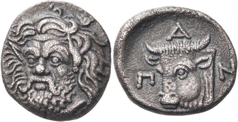 CIMMERIAN BOSPOROS. Pantikapaion. Circa 325-310 BC. Drachm (Silver, 16 mm, 3.23 ...