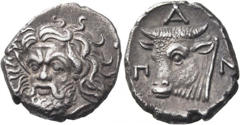 CIMMERIAN BOSPOROS. Pantikapaion. Circa 340-325 BC. Drachm (Silver, 15 mm, 3.49 ...