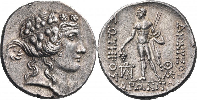 THRACE. Maroneia. Circa 189/8-49/5 BC. Tetradrachm (Silver, 29 mm, 16.40 g, 1 h)...