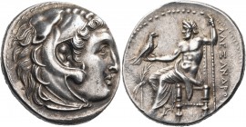 KINGS OF MACEDON. Alexander III ‘the Great’, 336-323 BC. Tetradrachm (Silver, 29 mm, 17.15 g, 11 h), uncertain mint in western Asia Minor, c. 300-280....