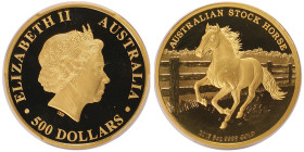 Australie, Élisabeth II (1952-2022), 500 Dollars - Elizabeth II 4th Portrait - Australian Stock Horse, 2015-P, AU 155.5 g. AU 999‰
Réf: 
Conservation:...