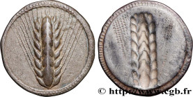 LUCANIA - METAPONTUM
Type : Nomos, statère ou didrachme 
Date : c. 530-510 AC. 
Mint name / Town : Métaponte 
Metal : silver 
Diameter : 28  mm
Orient...